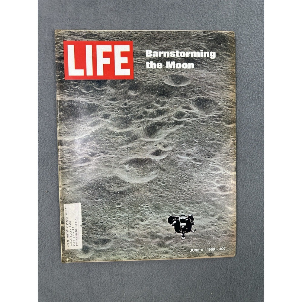 Life Magazine Apollo 11 Moon Landing Lot of 3 1969 July 4 Aug 8 June 6 Armstrong